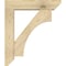 Ekena Millwork Westlake Slat Rough Sawn Bracket w/ Offset Brace, Douglas Fir, 6"W x 24"D x 28"H BKT0604X24X28WTL06RDF - alternate 2